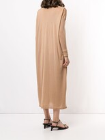 Thumbnail for your product : Jil Sander Funnel-Neck Cashmere Dress