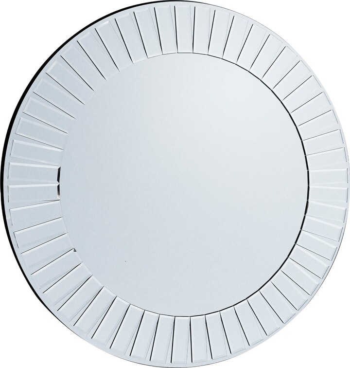 Dunelm Ripley Round Wall Mirror, 90cm Clear ShopStyle