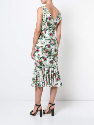 Dolce & Gabbana rose print dress