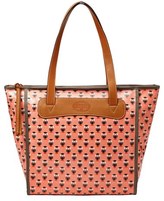 Thumbnail for your product : Fossil 'Key-Per' Print Coated Canvas Shopper