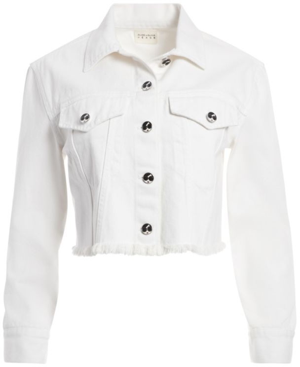 boxy crop denim jacket