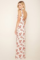 Thumbnail for your product : Forever 21 FOREVER 21+ Abstract Floral Maxi Dress