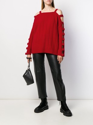 McQ Cut Out Knitted Jumper