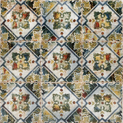 Bond Tile Angela Harris Harbour 8" x 8" Ceramic Wall Tile