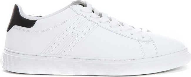 Hogan Logo-Panelled Low-Top Sneakers - ShopStyle