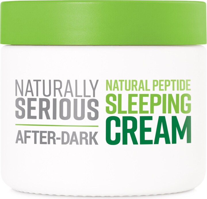 Naturally Serious After-Dark Natural Peptide Sl eeping Cream