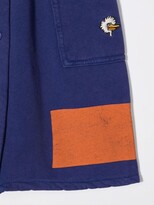 Thumbnail for your product : Bobo Choses Colour-Block Organic Cotton Skirt