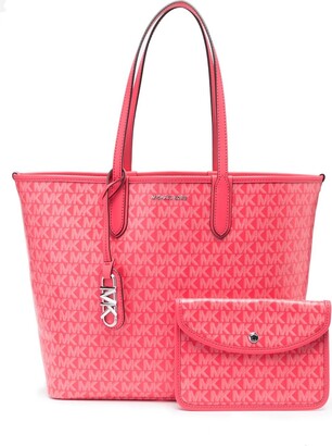Totes bags Michael Kors - Selma medium pink saffiano top zip tote -  30S3GLMS2L187