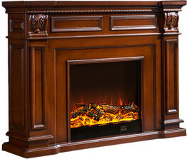 Bloomsbury Market American-style decorative fireplace core cabinet electric fireplace core with simulated fire