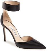 Thumbnail for your product : Manolo Blahnik 'Ollico' Ankle Cuff d'Orsay Pump (Women)