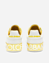 Thumbnail for your product : Dolce & Gabbana Calfskin nappa Portofino sneakers