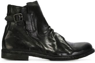 Officine Creative zip boots - men - Leather/rubber - 42