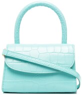 Thumbnail for your product : BY FAR Mini Crocodile-Embossed Leather Bag