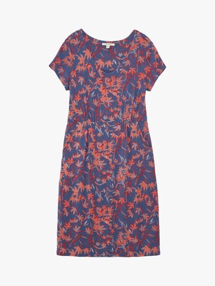 White Stuff Esther Ecovero Floral Knee Length Dress, Multi - ShopStyle