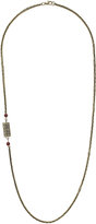 Thumbnail for your product : Topman Asymetric Bead Necklace