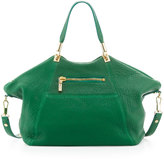Thumbnail for your product : Elizabeth and James Cynnie Leather Satchel Bag, Green
