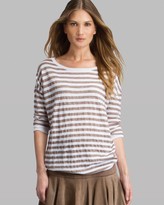 Thumbnail for your product : Halston Sweater - Stripe
