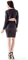 Thumbnail for your product : GUESS Crocodile-Embossed Batwing Dress