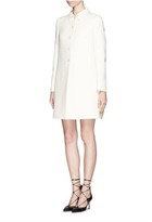 Thumbnail for your product : Nobrand Inverted pleat back swing coat