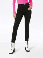 Thumbnail for your product : RE/DONE High Rise Ankle Crop Jeans