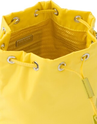 Prada Triangle Top Handle Pouch Bag Crystal Embellished Satin Mini -  ShopStyle