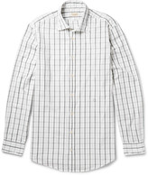 Thumbnail for your product : Massimo Alba Checked Cotton-Poplin Shirt