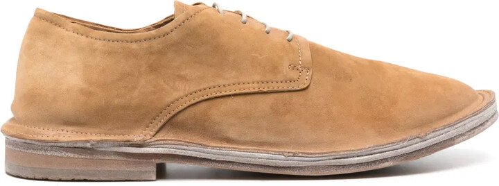 Moma Suede Lace-Up Derby Shoes