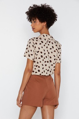 Nasty Gal Womens Pocket in Utility Shorts - Brown - 14