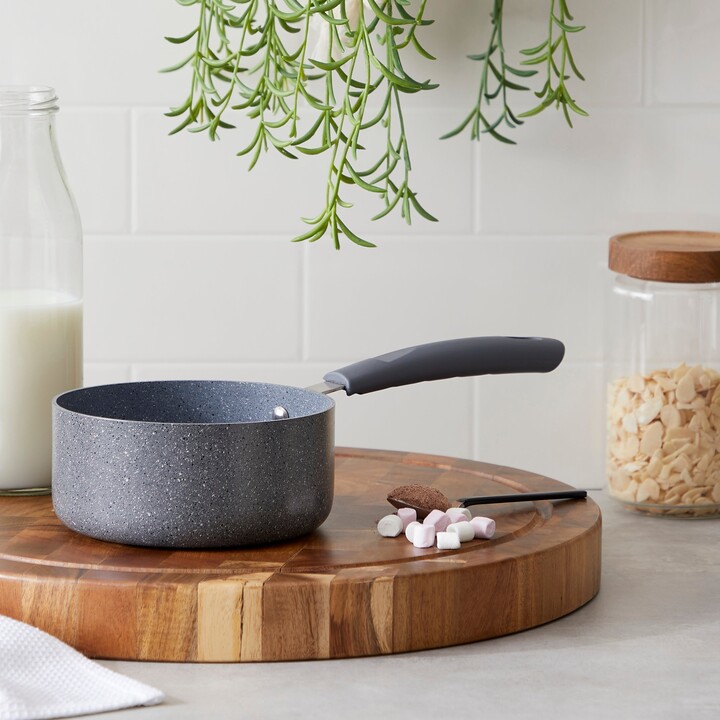 Dunelm Grey Stone Effect Milk Pan 14cm Grey ShopStyle