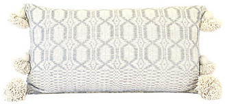 One Kings Lane Vintage Gray Moroccan Pillow - Habibi Imports