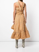 Thumbnail for your product : Cinq à Sept Plaid-Check Ruched Dress