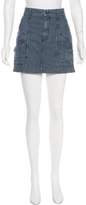 Thumbnail for your product : Balenciaga Denim Mini Skirt