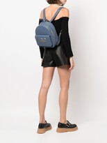 Thumbnail for your product : Love Moschino Logo-Plaque Heart-Motif Backpack