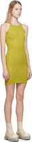 Thumbnail for your product : Rick Owens Yellow Tank Minidress