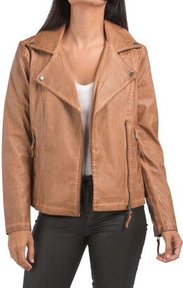 max studio leather jacket tj maxx