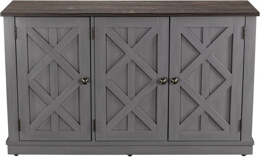 Home Essentials HomeEssentials48"TVStandforTVsupto55"Gray