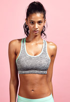 Thumbnail for your product : Missguided Racer Back Contrast Sports Bra Grey
