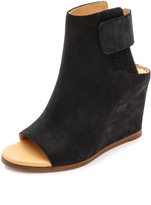 Thumbnail for your product : Maison Martin Margiela 7812 MM6 Open Toe Wedge Booties