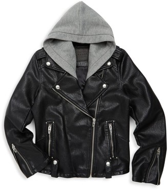 Blank NYC Girl's Faux Leather Jacket