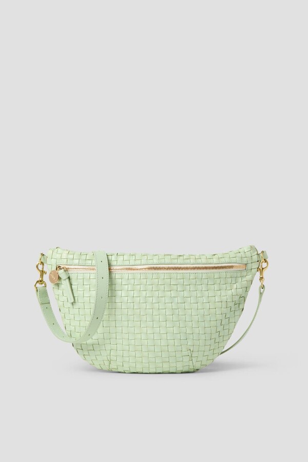 Clare Vivier Green Grande Fanny Green