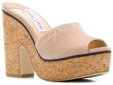 Thumbnail for your product : Jimmy Choo Deedee 125 wedge sandals