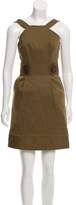 Thumbnail for your product : Milly Sleeveless Mini Dress Olive Sleeveless Mini Dress