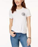 Thumbnail for your product : Rebellious One Juniors' Magic Knot-Front Graphic T-Shirt