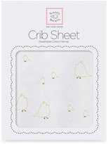 Thumbnail for your product : Swaddle Designs Mama & Baby Chickies Flannel Fitted Crib Sheet