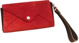 Thumbnail for your product : Cédric Charlier Red Suede Clutch bag