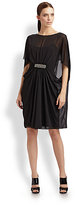 Thumbnail for your product : Teri Jon Chiffon Cocoon Dress