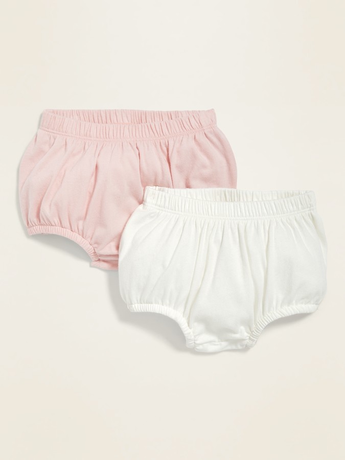 Unisex Jersey Ruffle-Back Bloomer Shorts 2-Pack for Baby - ShopStyle