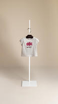 Thumbnail for your product : Burberry Rain Graphic Cotton T-shirt