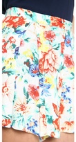 Thumbnail for your product : MinkPink Flower Crush Box Pleat Shorts
