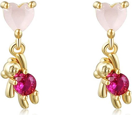 Miss Kiss Hypoallergenic 925 Silver Post Purple Resin Gold Earrings Statement Butterfly Drop Earrings Dangle Earrings Jewelry Women Girls ED01618c